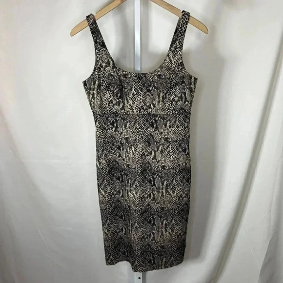 Michael Kors Size 4 Dress Snake Print Mini Tank - Picture 1 of 9